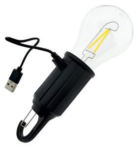 LED Stmívatelné venkovní závěsné nabíjecí svítidlo LED/3W/5V 400 mAh IP44