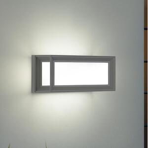 Brilagi - Venkovní nástěnné svítidlo PARKER 1xE27/60W/230V šedá IP44