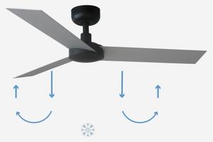 FARO 34285 - Stropní ventilátor CRUISER S černá pr. 106 cm + dálkové ovládání