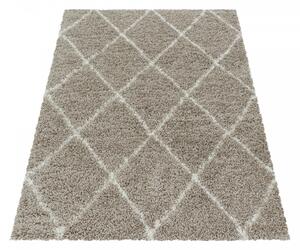 Kusový koberec Alvor Shaggy 3401 beige 280x370 cm