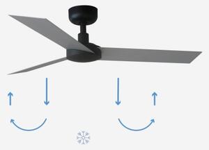FARO 34287 - Stropní ventilátor CRUISER XL černá pr. 160 cm + dálkové ovládání