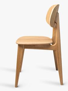 Celo dřevěná dubová židle