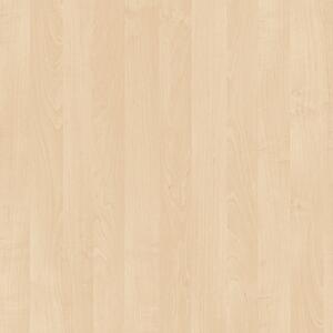 Kovová zásuvková kartotéka PRIMO s dřevěnými čely A4, 5 zásuvek, šedá/bříza