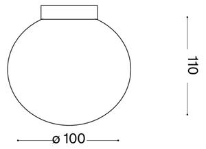 Ideal Lux - LED Nástěnné svítidlo MAPA 1xG9/3W/230V pr. 10 cm bílá