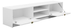 TV stolek/skříňka Razimo 2K, Barva dřeva: Bílý velvet Mirjan24 5903211294006