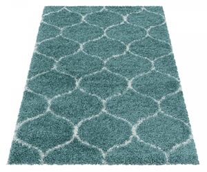 Kusový koberec Salsa Shaggy 3201 blue 240x340 cm