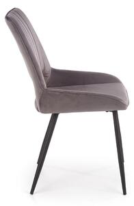 Jídelní židle Thesia, šedá / černá