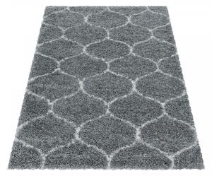 Kusový koberec Salsa Shaggy 3201 grey 80x150 cm