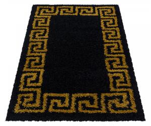 Kusový koberec Hera Shaggy 3301 gold 80x150 cm