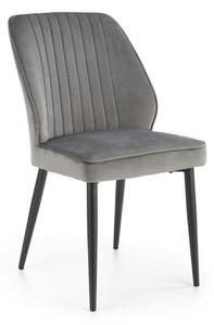 Jídelní židle Zolas, šedá / černá