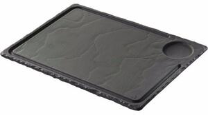 Revol Steakový talíř Basalt 33 x 24 cm