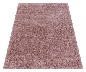 Kusový koberec Sydney Shaggy 3000 rose 140x200 cm