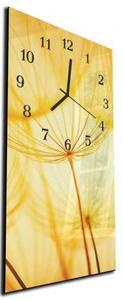 Nástěnné hodiny odkvetlá pampeliška 30x60cm II - plexi