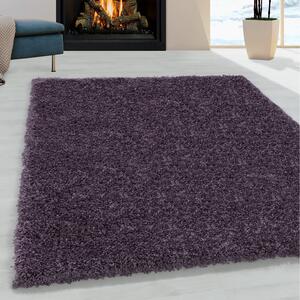 Kusový koberec Sydney Shaggy 3000 violett 80x150 cm