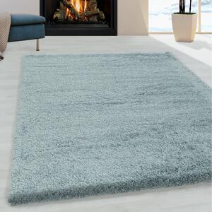 Kusový koberec Fluffy Shaggy 3500 blue 280x370 cm
