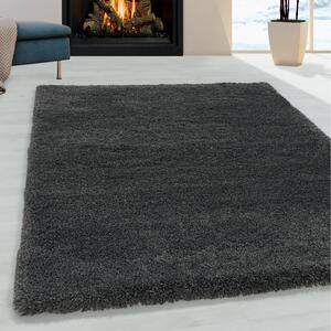 Kusový koberec Fluffy Shaggy 3500 grey 60x110 cm