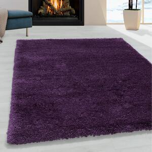 Kusový koberec Fluffy Shaggy 3500 lila 200x290 cm