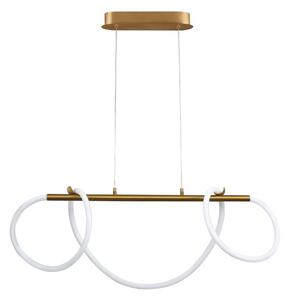 LED Lustr na lanku EMMA LED/38W/230V zlatá
