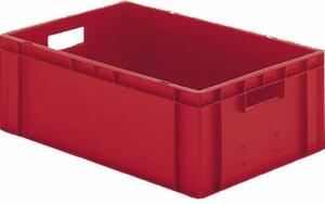 Gastro Přepravka plast 60x40x32 cm, červená