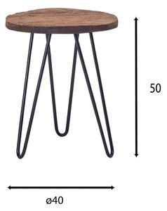 Odkládací stolek Cottage 40cm
