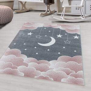 Dětský koberec Funny 2101 pink 160x230 cm
