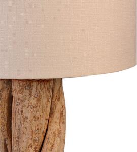Exotická lampa WhiteWood 55 cm
