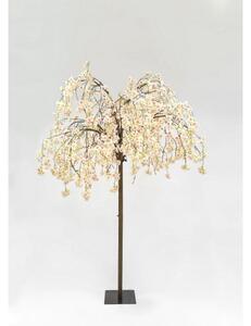 LED Vánoční dekorativní umělý strom CHERRY TREE 288xLED/230V 2,5 m třešeň