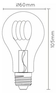 LED Žárovka se senzorem soumraku FILAMENT E27/4W/230V 2200K - Lucide 49042/04/62