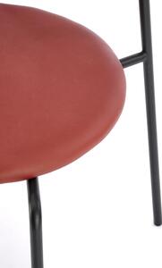 Jídelní židle Ortiz, červená