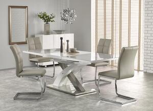 Jídelní stůl Sandor II, šedá / bílá