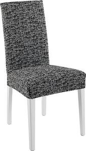 Komashop Potah na židli CYPRUS Barva: Černo-bílá