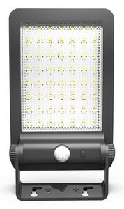 LED Solární reflektor se senzorem LED/5W/3,7V 4000K IP54 černá