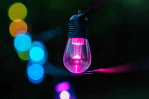 Immax NEO LITE Smart venkovní dekorační řetěz girlanda 15W,15m, Tuya WiFi, RGB, CCT IP65