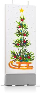 Flatyz Holiday Christmas Tree on Sledges dekorativní svíčka 6x15 g