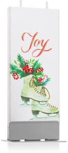 Flatyz Holiday Christmas Skate Joy dekorativní svíčka 6x15 cm