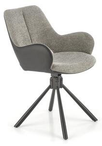 Jídelní židle Lynch, šedá / černá