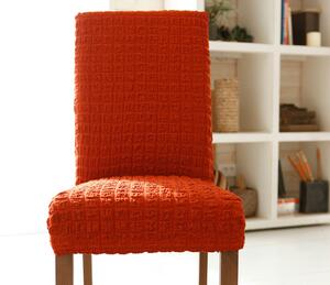 Komashop Potah na židli PETRA Barva: Oranžová