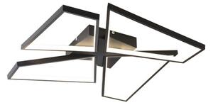 LED Stmívatelné stropní svítidlo LED/115W/230V 3000-6500K černá + DO