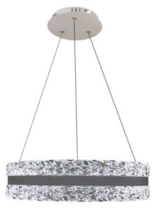 LED Stmívatelný lustr na lanku LED/80W/230V 3000-6500K bílá + dálkové ovládání