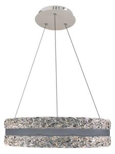 LED Stmívatelný lustr na lanku LED/80W/230V 3000-6500K bílá + dálkové ovládání