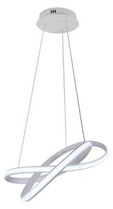 LED Stmívatelný lustr na lanku LED/70W/230V 3000-6500K bílá + dálkové ovládání