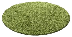 Kusový koberec Dream Shaggy 4000 Green kruh 120x120 cm