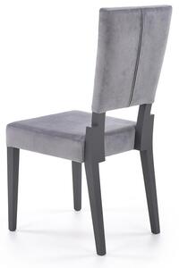 Jídelní židle Sorbus Dark, šedá / černá