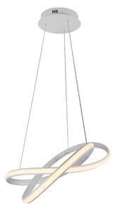 LED Stmívatelný lustr na lanku LED/70W/230V 3000-6500K bílá + dálkové ovládání