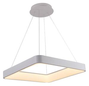 LED Stmívatelný lustr na lanku LED/55W/230V 3000-6500K bílá + dálkové ovládání
