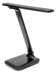 LED Stmívatelná dotyková stolní lampa s USB portem REMUS LED/5W/230V černá