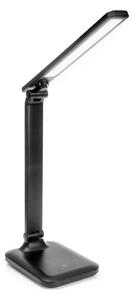 LED Stm. dotyk. lampa s bezdr. nabíjením a USB portem REMUS LED/5W/230V černá