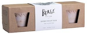 Bergs Potter Sada terakotových květináčů Copenhagen Rosa 10 cm - 3 ks BP146