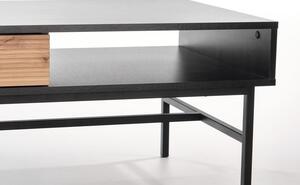 Konferenční stolek Murano, černá / dub