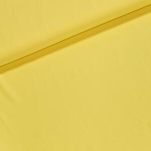 Bavlněný úplet UNI 2906_0502, jednobarevný kanárkově žlutý, š.180cm (látka v metráži)